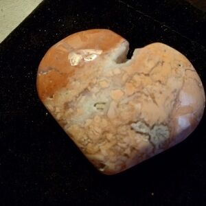 Pink Cotton Candy Heart Carving